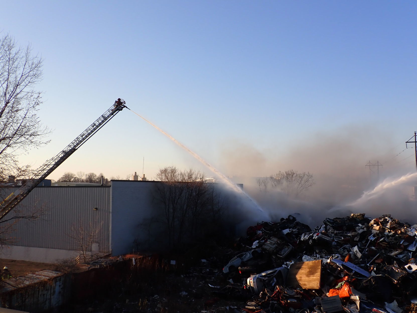 Fire at Alter Metal Recycling